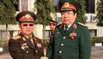 Đoàn đại biểu cấp cao Bộ Quốc phòng Việt Nam thăm Lào