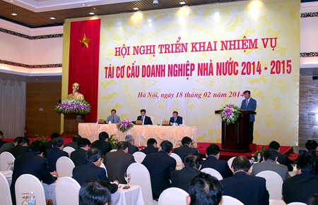 Hội nghị triển khai nhiệm vụ tái cơ cấu doanh nghiệp nhà nước 2014 - 2015