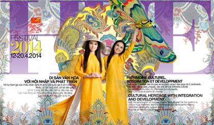  Poster Festival Huế 2014 