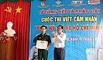 Gương mặt đạt giải cuộc thi cảm nhận 