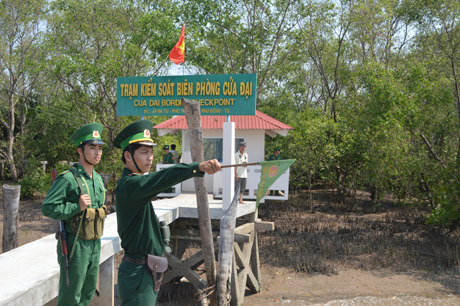 Kiểm soát biển. Ảnh: Như Lam