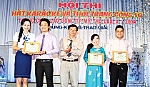 Công đoàn Phòng GD&ĐT đoạt giải Nhất thời trang công sở