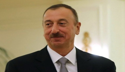 Tổng thống Azerbaijan Ilham Aliyev. (Nguồn: AFP/TTXVN)