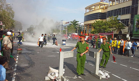 Hội thi ATVSLĐ- PCCN tỉnh Tiền Giang lần thứ 14 năm 2014