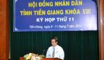 Kỳ họp thứ 11 HĐND tỉnh khóa VIII thông qua nhiều Nghị quyết quan trọng