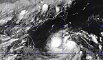 Tâm bão Rammasun cách quần đảo Hoàng Sa 510km