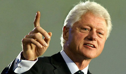 Former US President Bill Clinton