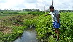 Thông tin thêm về thi thể nam dưới đường mương thoát nước