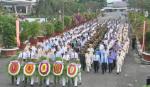 Provincial leaders visit the Martyrs Cemetery