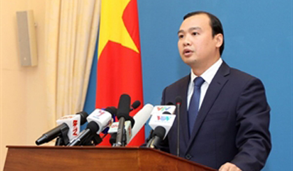 Foreign Ministry Spokesperson Le Hai Binh (Photo: VNA)