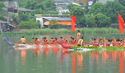 Boat race (Photo: VNA)