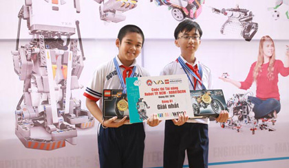 Students of Hong Bang Secondary School in Ho Chi Minh City. (Photo: Sggp)