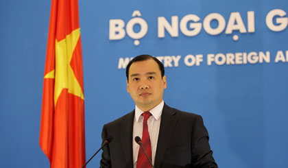 Foreign Ministry spokesperson Le Hai Binh