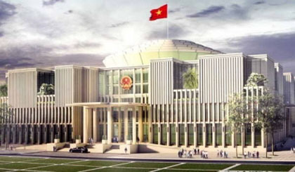 A rendering of the completed NA office building complex (VNA)