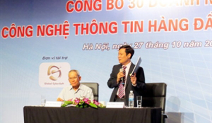 VINASA announces a list of 30 leading IT companies in Vietnam for their contributions (Source: VNA)