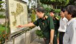 Ceramic sovereignty documents on display in Dong Nai