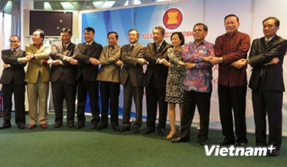 Ambassdors of the ten ASEAN member countries and guests at the ASEAN Day in Moscow