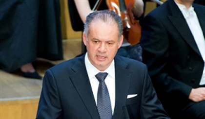 President of Slovakia Andrej Kiska (Photo: AFP/VNA)