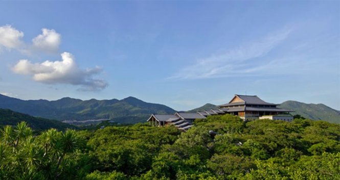  ​Khu resort Amanoi giữa vùng thiên nhiên hoang dã Vườn quốc gia Núi Chúa, Ninh Thuận. Ảnh: amanresorts.com