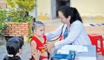 97,8% trẻ em từ 1 - 5 tuổi được tiêm ngừa sởi và rubella