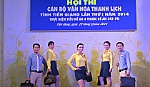 Hội thi cán bộ văn hóa thanh lịch Tiền Giang lần I năm 2014