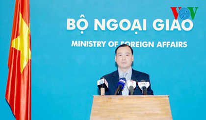 Foreign Ministry spokesperson Le Hai Binh