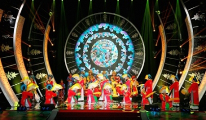 An art performance at the opening ceremony