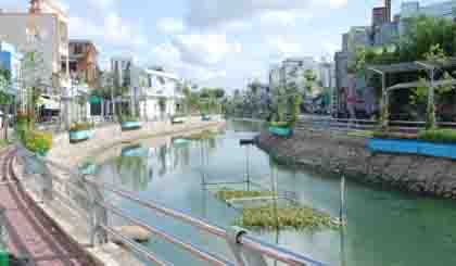  Ban canal in Can Tho was renovated under support from the WB. (Image credit: WB)