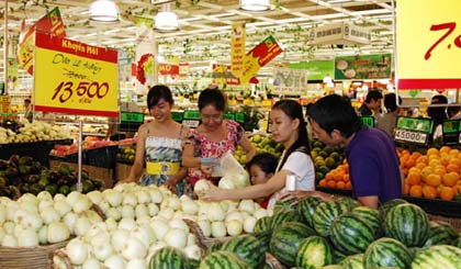 CPI tháng 12/2014 giảm 0,24% so với tháng trước. (Ảnh minh họa.Nguồn: plo.vn)