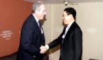 Deputy PM holds bilateral meetings at WEF 2015