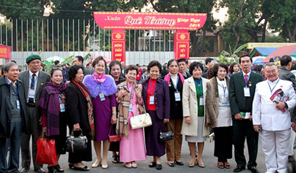 Overseas Vietnamese attending Homeland Spring program. (Photo: Internet)
