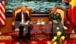 Defence leader receives US official