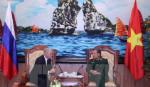 Deputy Defence Minister hosts outgoing Russian official
