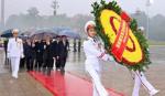 Leaders pay tribute to President Ho Chi Minh