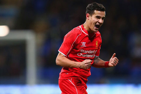 Coutinho ghi 