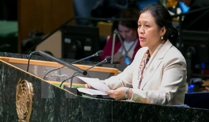Ambassador Nguyen Phuong Nga, Permanent representative of Vietnam at the United Nations (Photo: VNA)