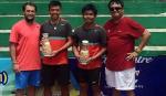 Nam serves up a record double