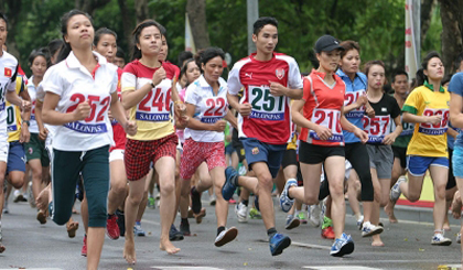 The 2015 Olympic Day Run is expected to draw millions of participants. (Image for illustration).