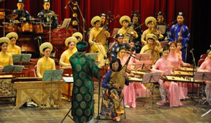 A concert featuring Vietnamese traditional musical instruments will be held on March 28 in Hanoi.