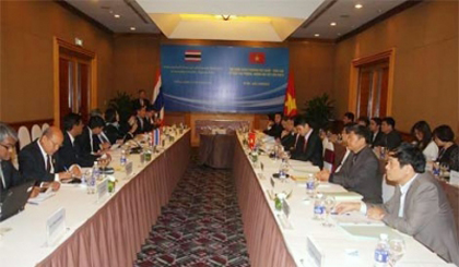 Vietnam and Thailand convene their ninth bilateral conference on drug prevention and control co-operation in Hanoi on March 24. (Image credit: cand.com.vn)