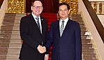 Thủ tướng Nguyễn Tấn Dũng hội kiến Chủ tịch Quốc hội Thụy Điển Urban Ahlin