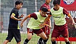 Olympic Việt Nam giao hữu với Hàn Quốc để chuẩn bị cho SEA Games