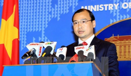 Foreign Ministry spokesperson Le Hai Binh (Photo: VNA)