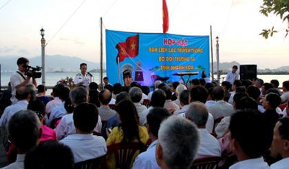 Veterans gather to mark the liberation of Truong Sa.