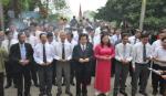 The delegation of Tien Giang province attended the Hung Kings anniversary