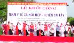 Khởi công xây dựng Trạm Y tế xã Ngũ Hiệp