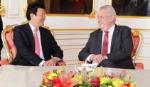 Vietnamese, Czech Presidents hold talks