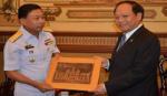 Thai naval patrol vessel welcomed in Ho Chi Minh City