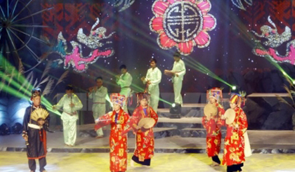 A performance at the event