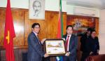 The delegation of Tien Giang visits South Africa